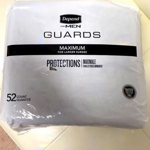 Depends for Men Guards